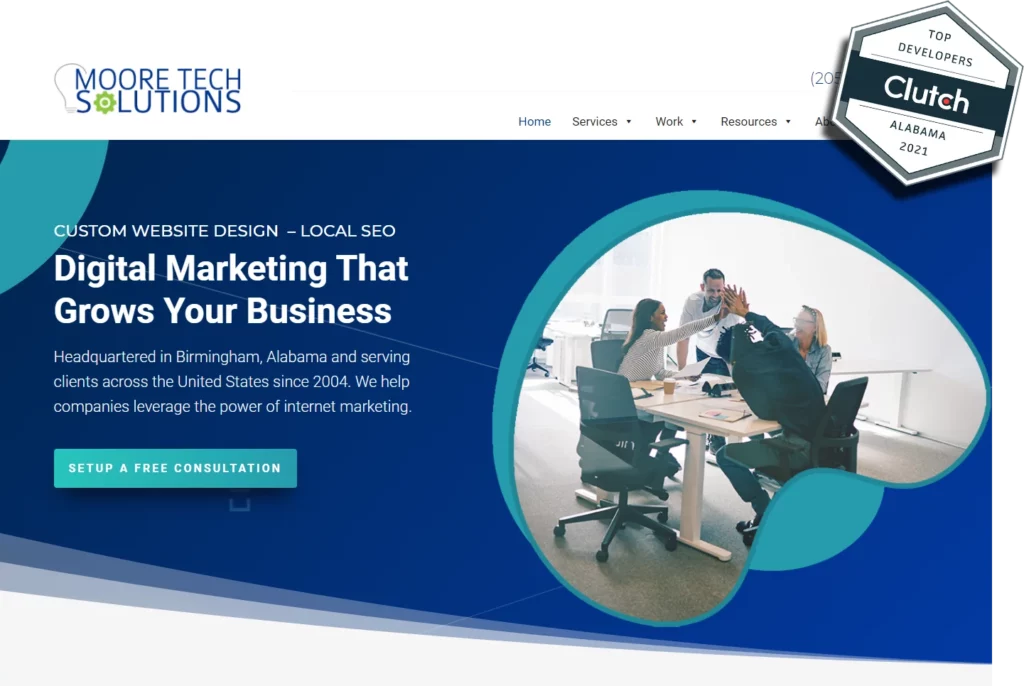 Moore Tech Solutions Hailed As Alabama Best Ecommerce Developer On Clutch Moore tech solutions hailed as alabama best ecommerce developer on clutch