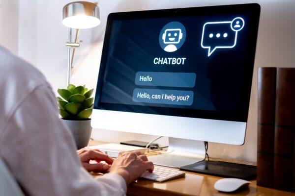 Chatbot-Ai-Conversation-On-Laptop Chatbot ai conversation on laptop